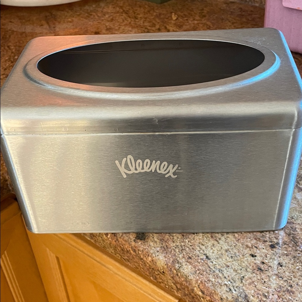 Stainless Steel hand towel Box Cover by Kleenex